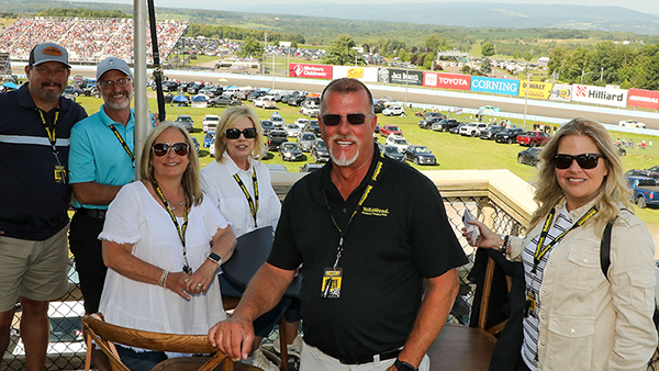 Fans hanging out at Tower Suites Hospitality