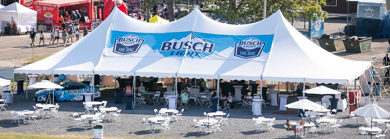 BUSCH LIGHT AT THE BOG image