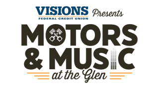 MOTORS & MUSIC AT THE GLEN logo