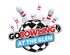 2027 GO BOWLING AT THE GLEN WEEKEND logo