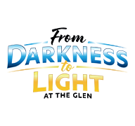 FROM DARKNESS TO LIGHT AT THE GLEN logo